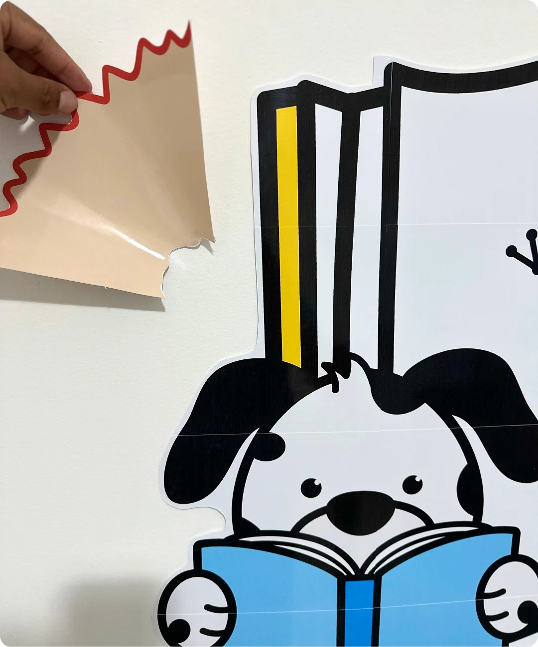 Mural de volta às aulas para imprimir — amostra 3: O que você recebe no PDF