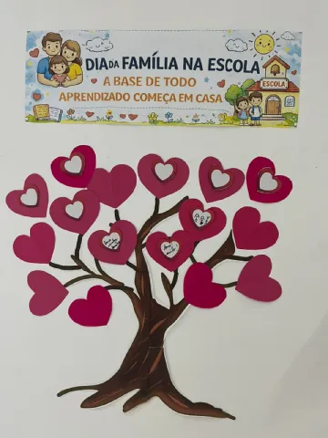 Mural Dia da Familia – PDF para Imprimir — capa do material