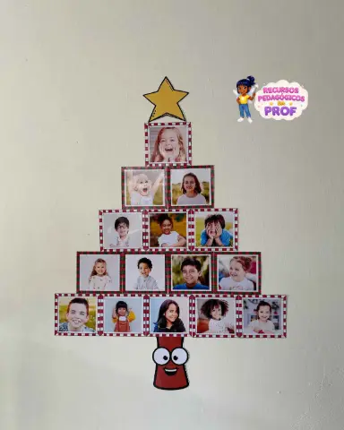 Mural Interativo Árvore de Natal de Recordações — capa do material