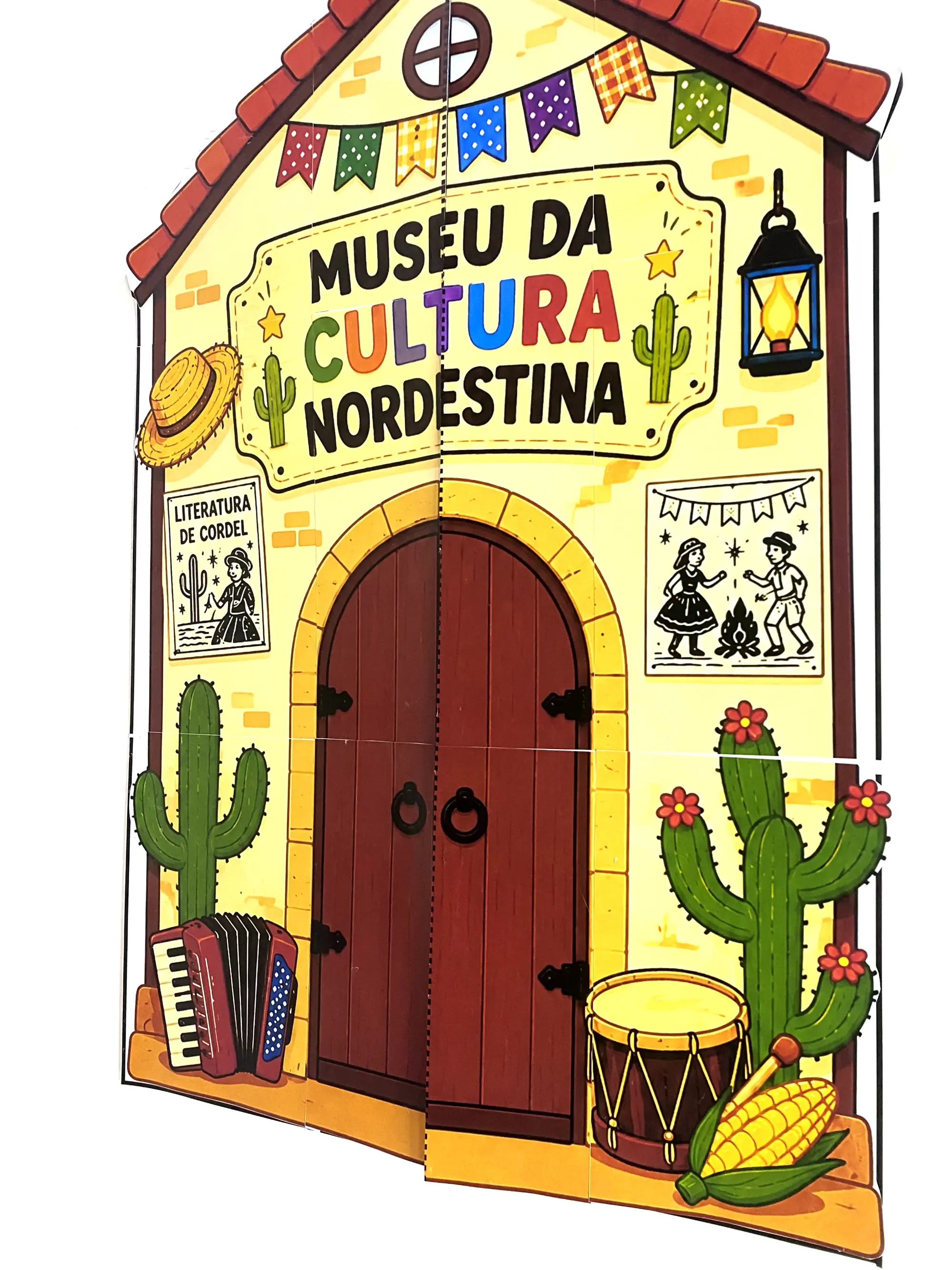 Museu da Cultura Nordestina – Nordeste do Brasil - Para Imprimir — amostra 1: O que está incluso?