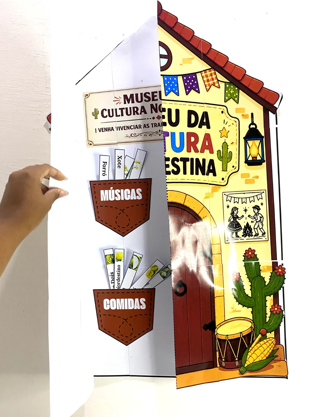 Painel Museu da Cultura Nordestina - Recurso Lúdico do Nordeste — amostra 1: O Museu da Cultura Nordestina é um recurso…
