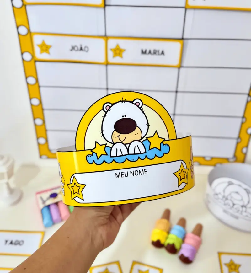 Nome próprio na Educação Infantil: Nomes Estrelados — amostra 3: Como usar na rotina da sala