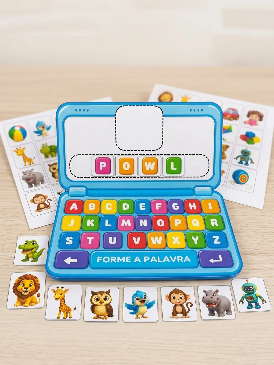 💻 NOTEBOOK DAS PALAVRAS: ALFABETIZAÇÃO DIVERTIDA! — Alfabetização para Educação Infantil: 💻 Notebook das Palavras:…