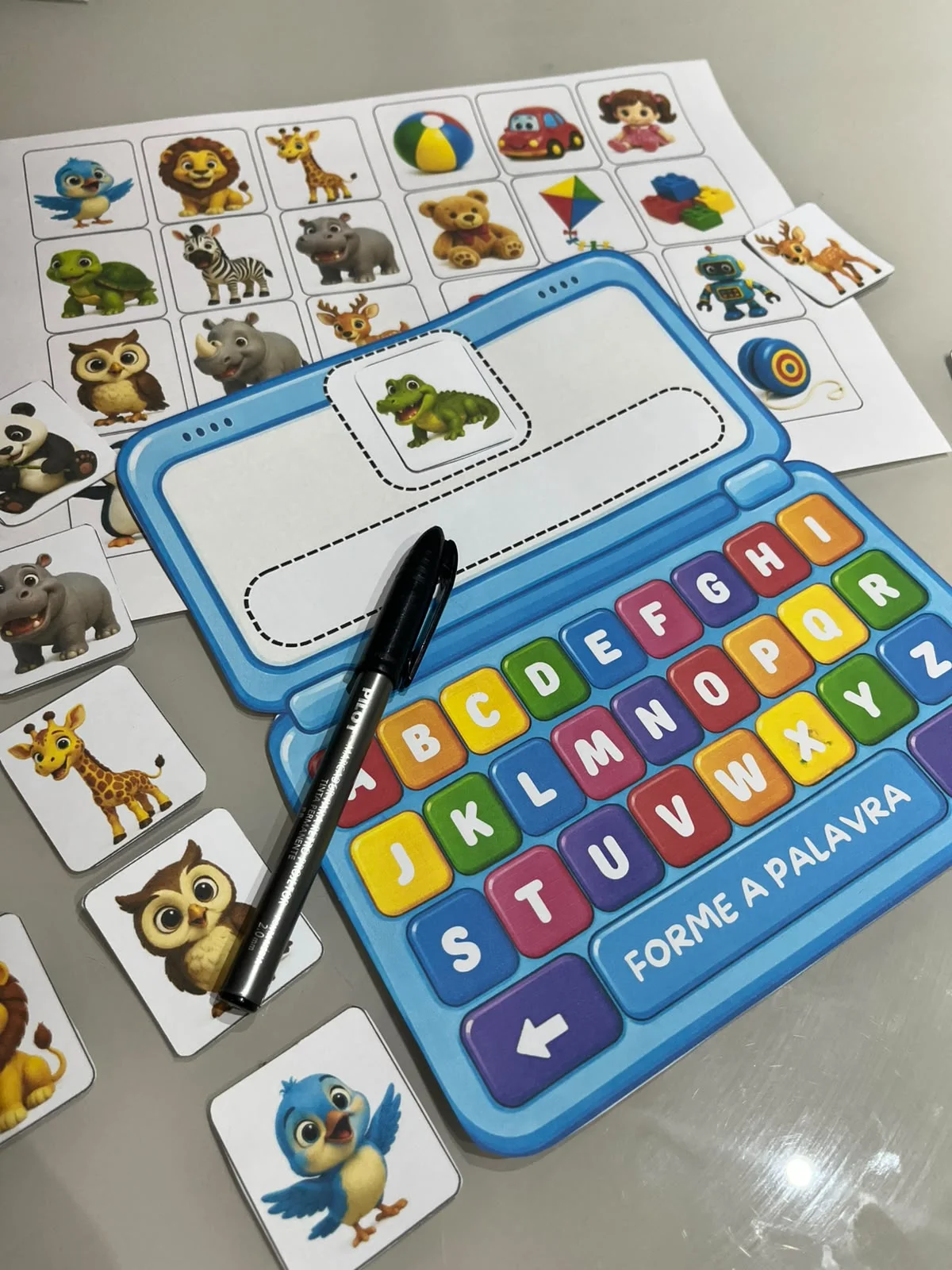 Notebook das Palavras - Ed. infantil, 1° ao 2° ano — amostra 2: Apresentamos o Notebook das Palavras: um recurso pedagógico…