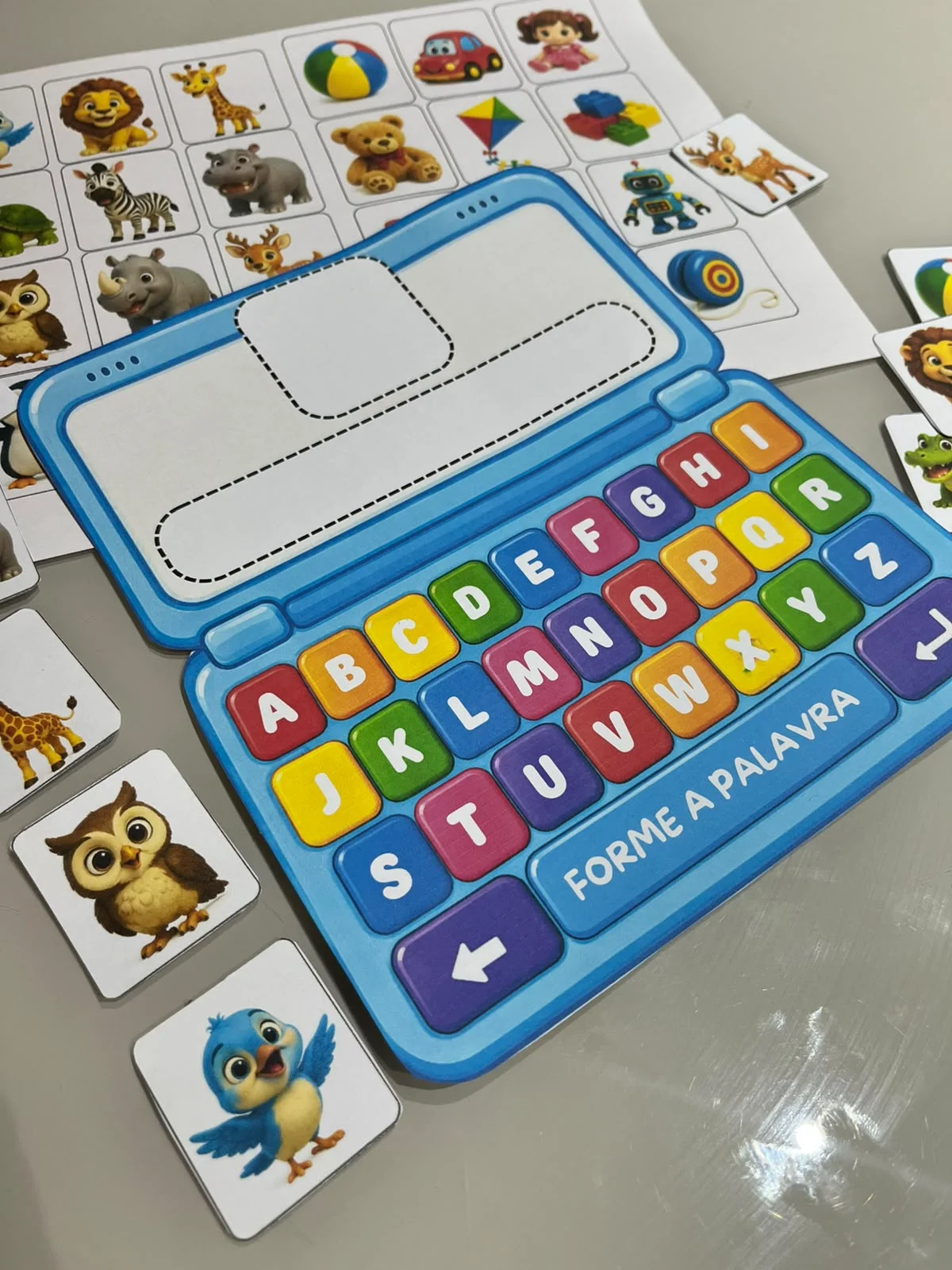 Notebook das Palavras - Ed. infantil, 1° ao 2° ano — amostra 3: Apresentamos o Notebook das Palavras: um recurso pedagógico…