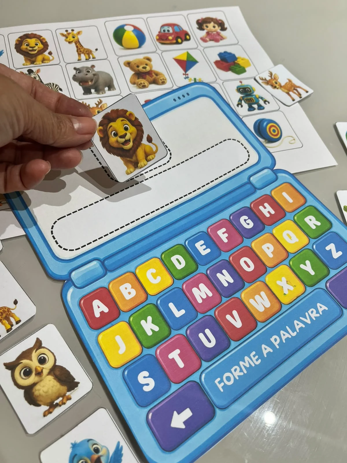 Notebook das Palavras - Ed. infantil, 1° ao 2° ano — Alfabetização para Educação Infantil: Apresentamos o Notebook das…