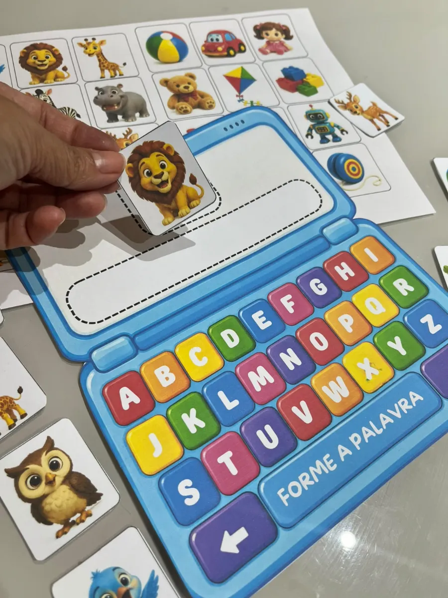 Notebook das Palavras - Ed. infantil, 1° ao 2° ano — Atividades para Educação Infantil: Apresentamos o Notebook das…