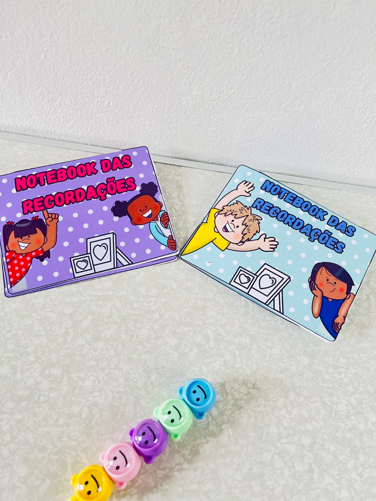 Notebook das recordações : Educação Infantil — amostra 1: Uma lembrancinha criativa e afetiva para eternizar momentos…