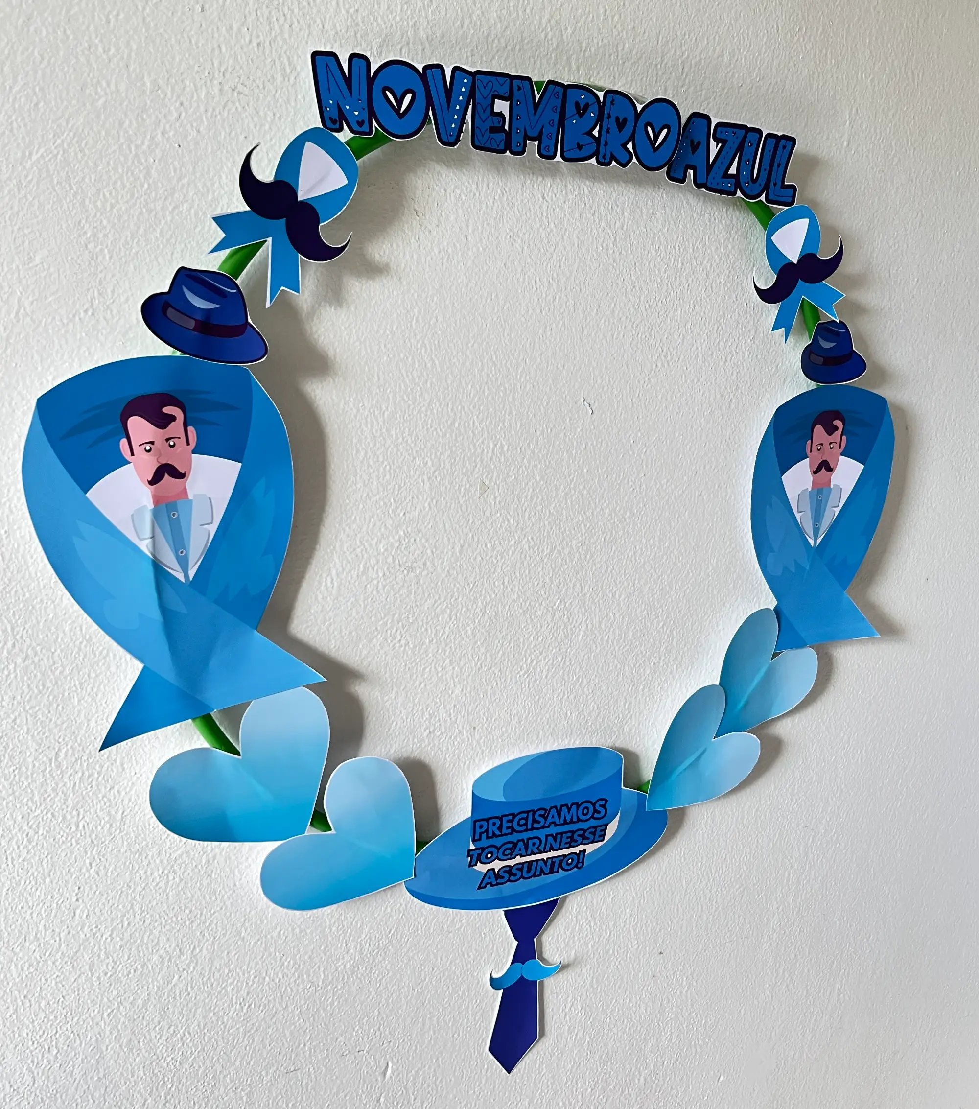 Novembro Azul: Conscientização e Saúde do Homem — amostra 2: Material temático de Novembro Azul para promover a…