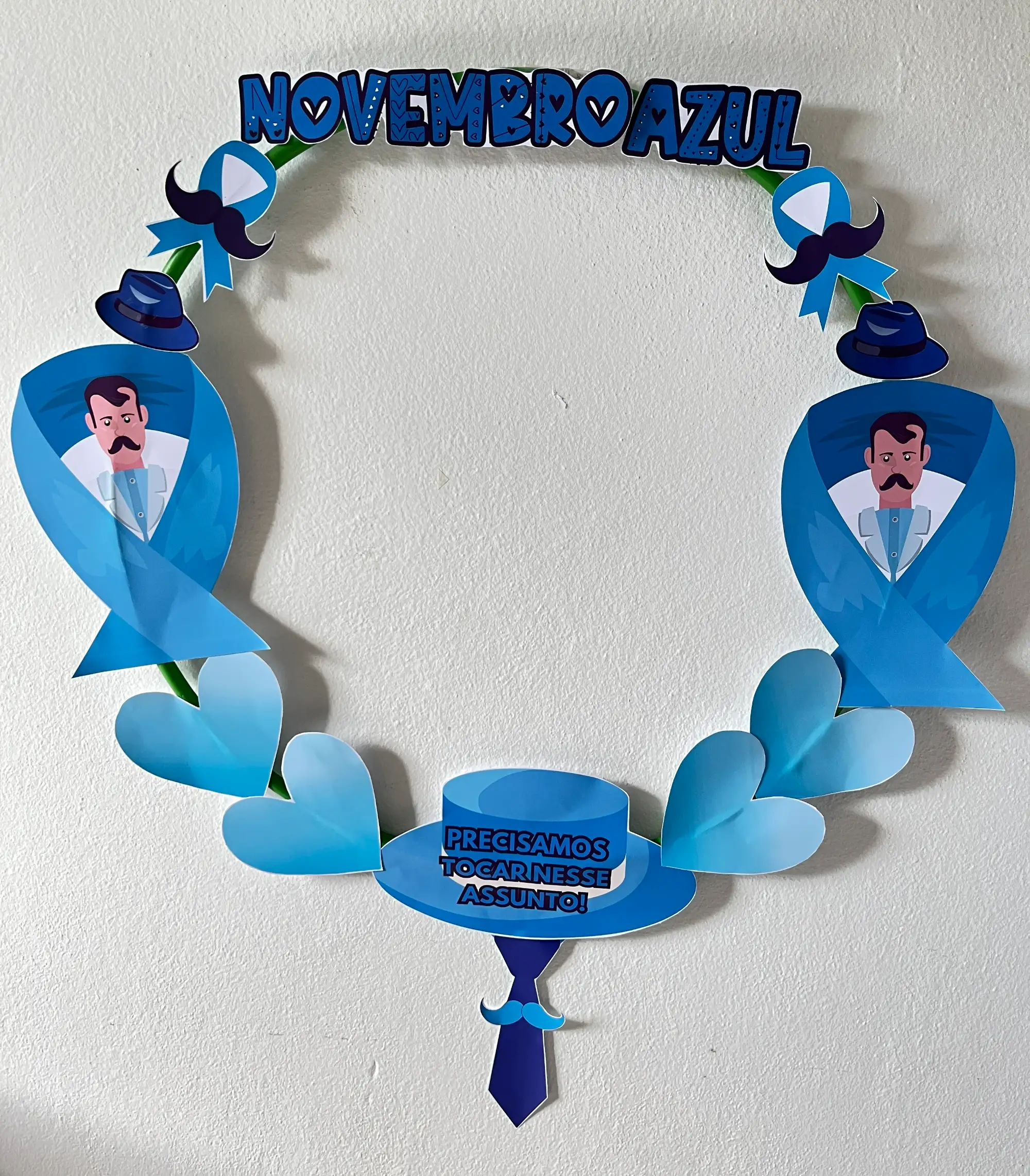 Novembro Azul: Conscientização e Saúde do Homem — amostra 4: Material temático de Novembro Azul para promover a…