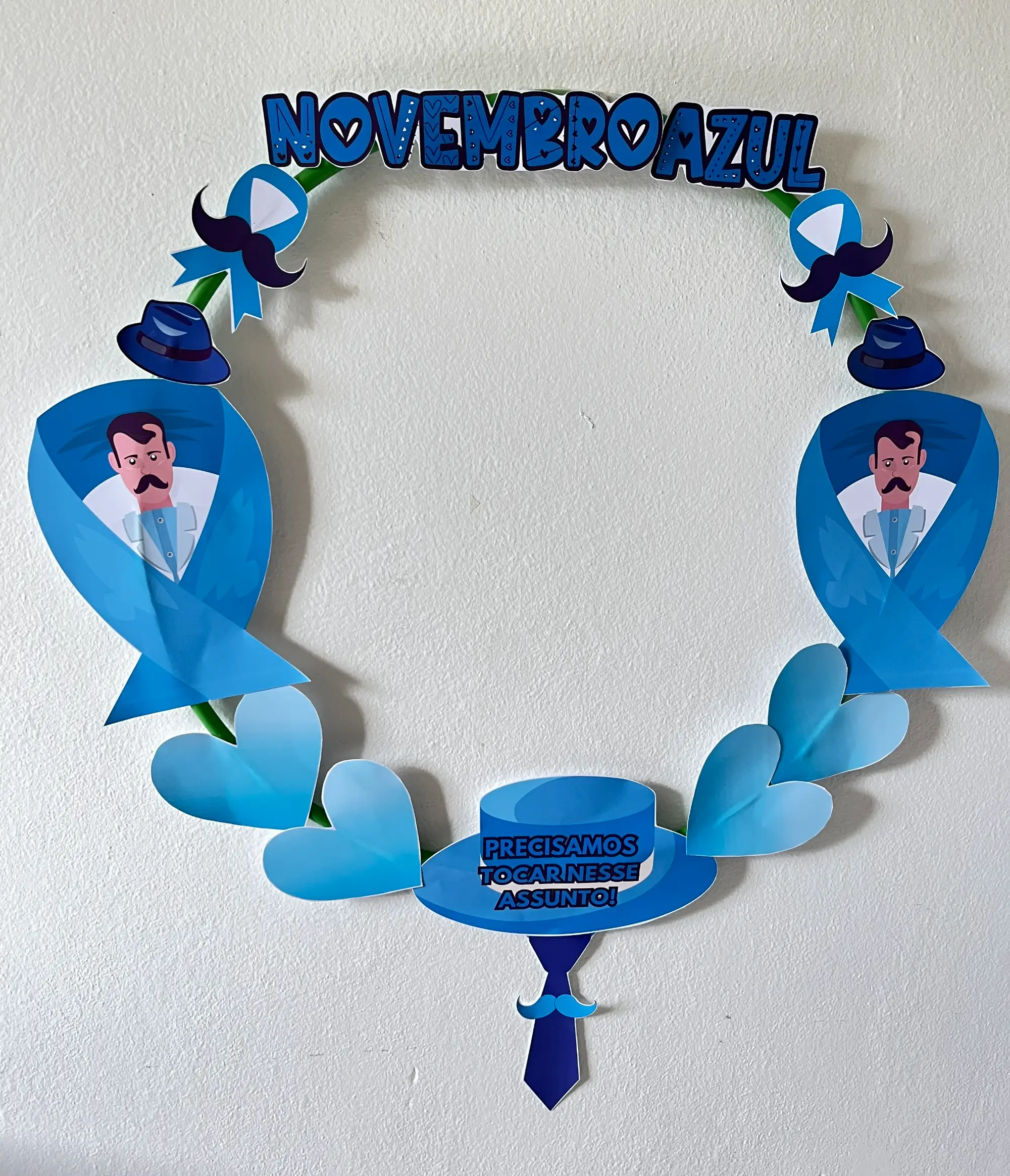 Novembro Azul: Conscientização e Saúde do Homem — capa do material