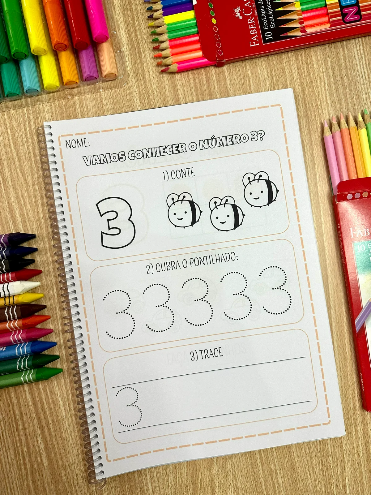 Numerais de 1 a 20: Apostila de Matemática Infantil — amostra 4: Atividades de contagem, traçado e quantidade dos numerais… Numerais de 1 a 20: Apostila de Matemática Infantil — amostra 4: Atividades de contagem, traçado e quantidade dos numerais…