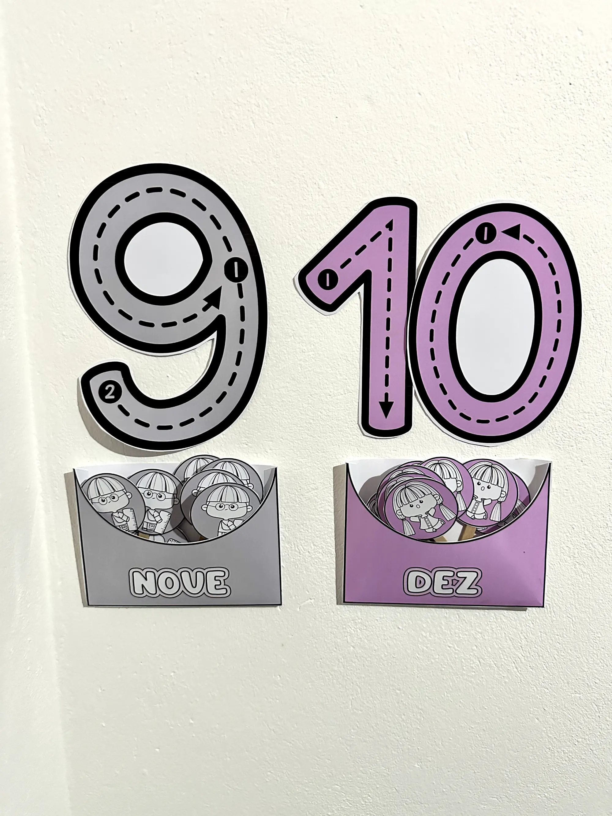 Numerais de Parede : Traçado dos Númerais Educação Infantil — amostra 1: Essa proposta interativa funciona como um envelope… Numerais de Parede : Traçado dos Númerais Educação Infantil — amostra 1: Essa proposta interativa funciona como um envelope…