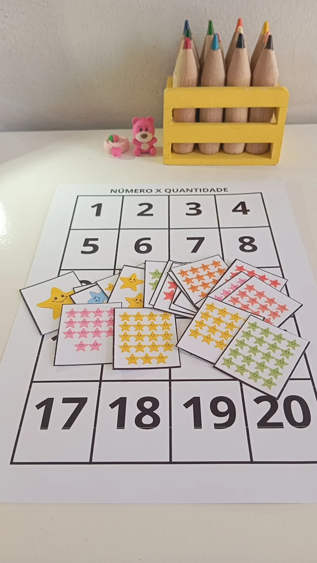 Número X – Quantidade – PDF para Imprimir | Educação Infantil — Matemática para Educação Infantil: Número X – Quantidade…
