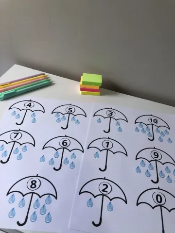 Números e Quantidades: Atividades de Matemática Infantil para Imprimir — amostra 5: Recurso "Números e Quantidades -…