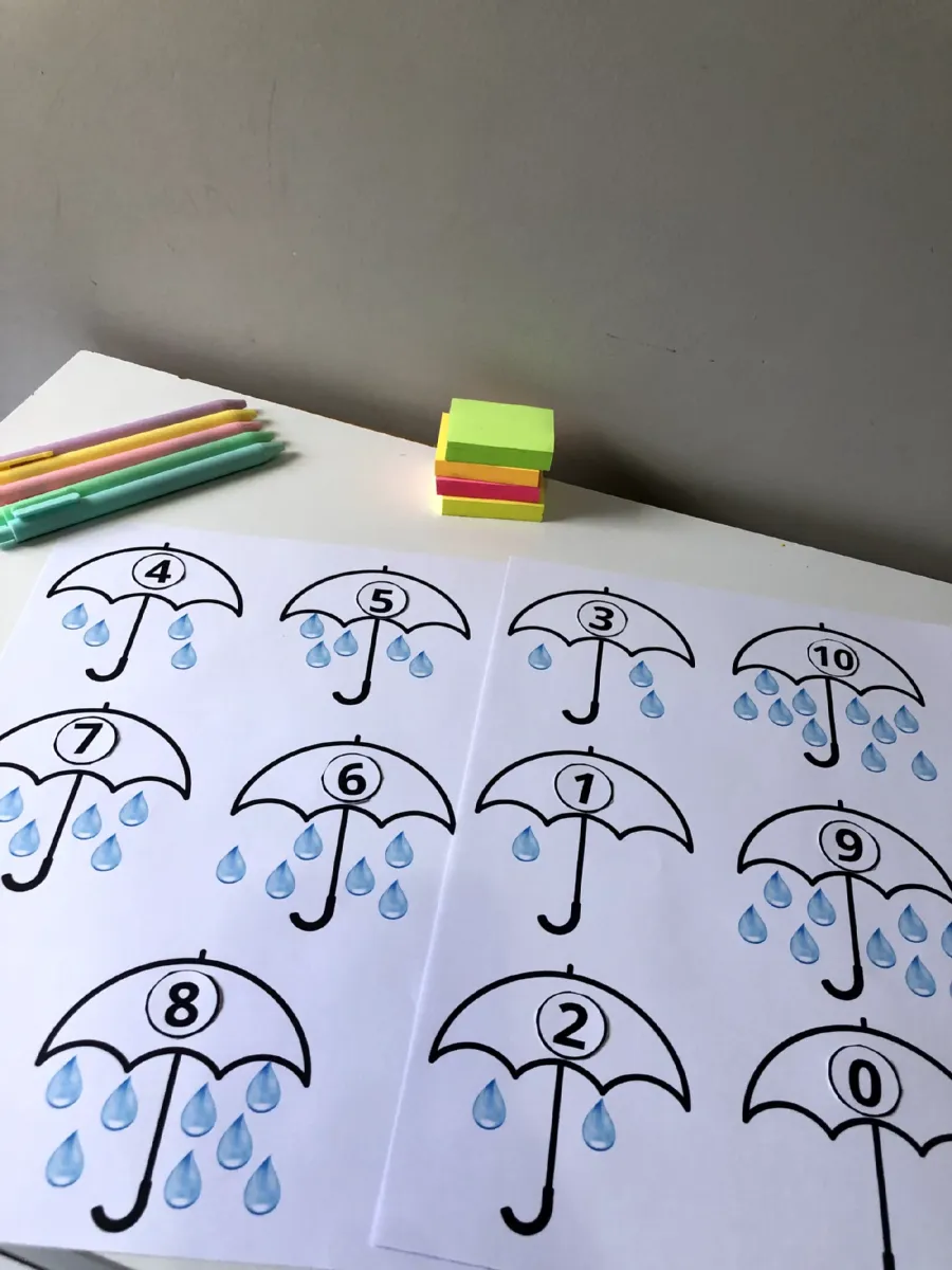 Números e Quantidades: Atividades de Matemática Infantil para Imprimir — Alfabetização para Educação Infantil: Recurso…