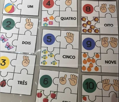 Números e Quantidades – Matemática — amostra 2: Atividades de números e quantidades para Educação Infantil e anos iniciais,…