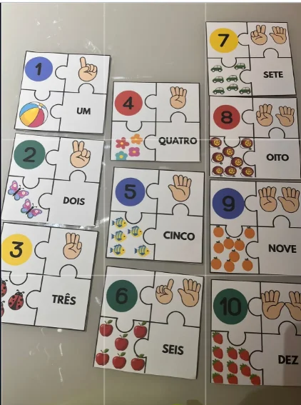 Números e Quantidades – Matemática — amostra 4: Atividades de números e quantidades para Educação Infantil e anos iniciais,…