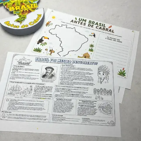 O Brasil antes de Cabral - Atividades + Balancê — amostra 5: 🌽 Cultivos