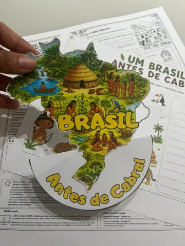 O Brasil antes de Cabral - Atividades + Balancê — amostra 6: 🐆 Animais