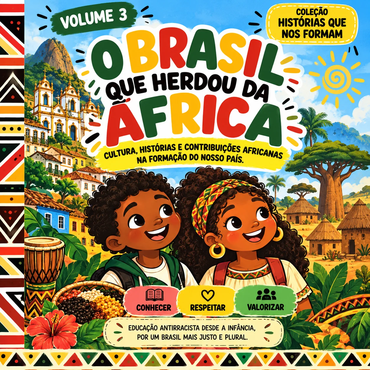 O Brasil que Herdou da África | Cultura e História Vol. 3 — Português para 1º ano: Atividade sobre a influência africana no…