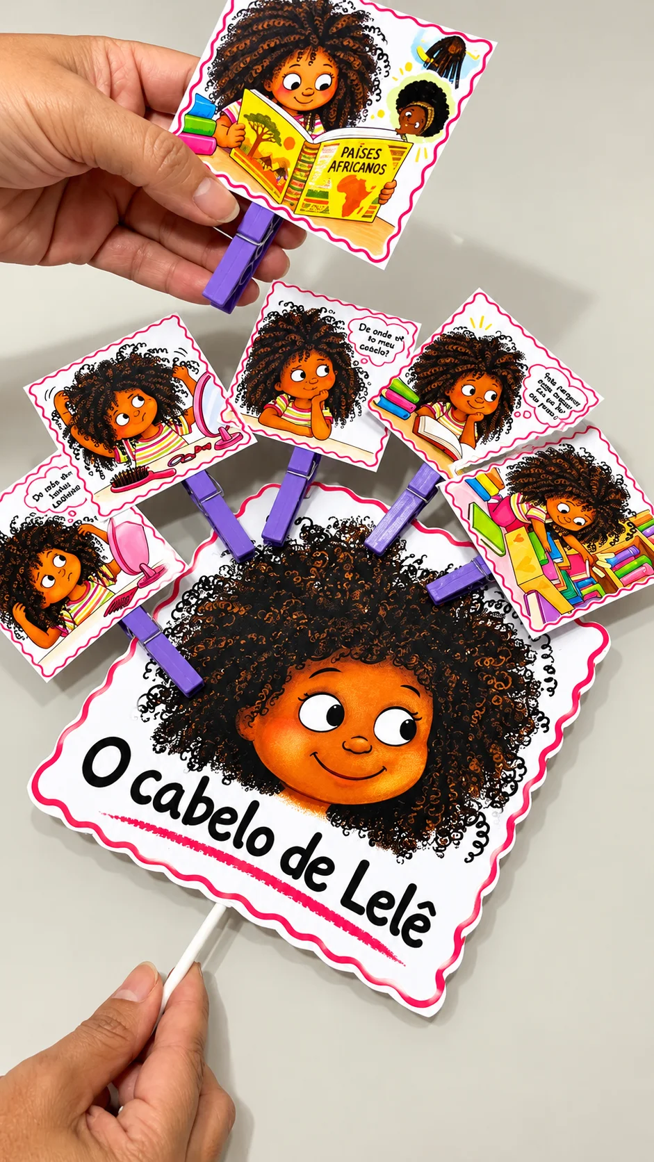 O Cabelo de Lelê – Atividades para Anos Iniciais — capa do material