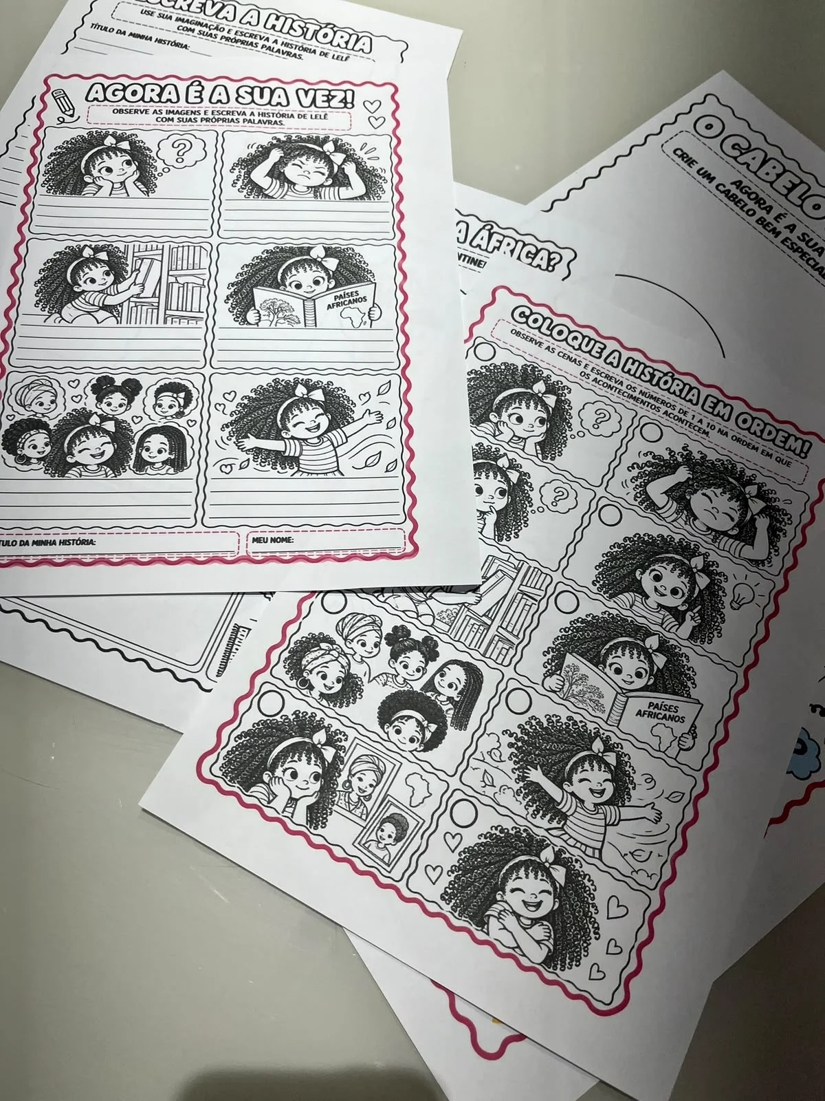 O CABELO DE LELÊ- ATIVIDADES - Uma PROPOSTA DIFERENTE PARA ENCANTAR. — amostra 2: O material inclui atividades como O CABELO DE LELÊ- ATIVIDADES - Uma PROPOSTA DIFERENTE PARA ENCANTAR. — amostra 2: O material inclui atividades como