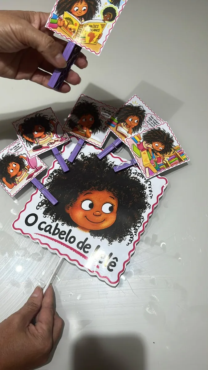 O cabelo de Lelê - Dia da Consciência Negra — amostra 5: Uma história que pode abrir espaço para conversas que vão muito…