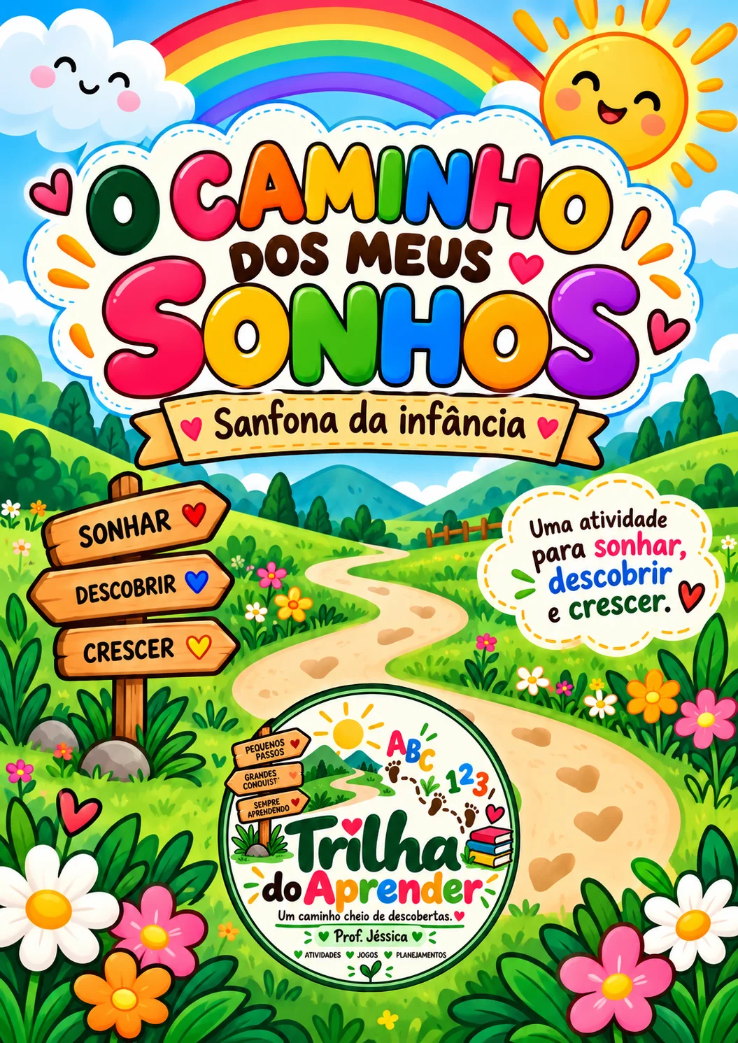 O Caminho dos Meus Sonhos – Sanfona Interativa — capa do material