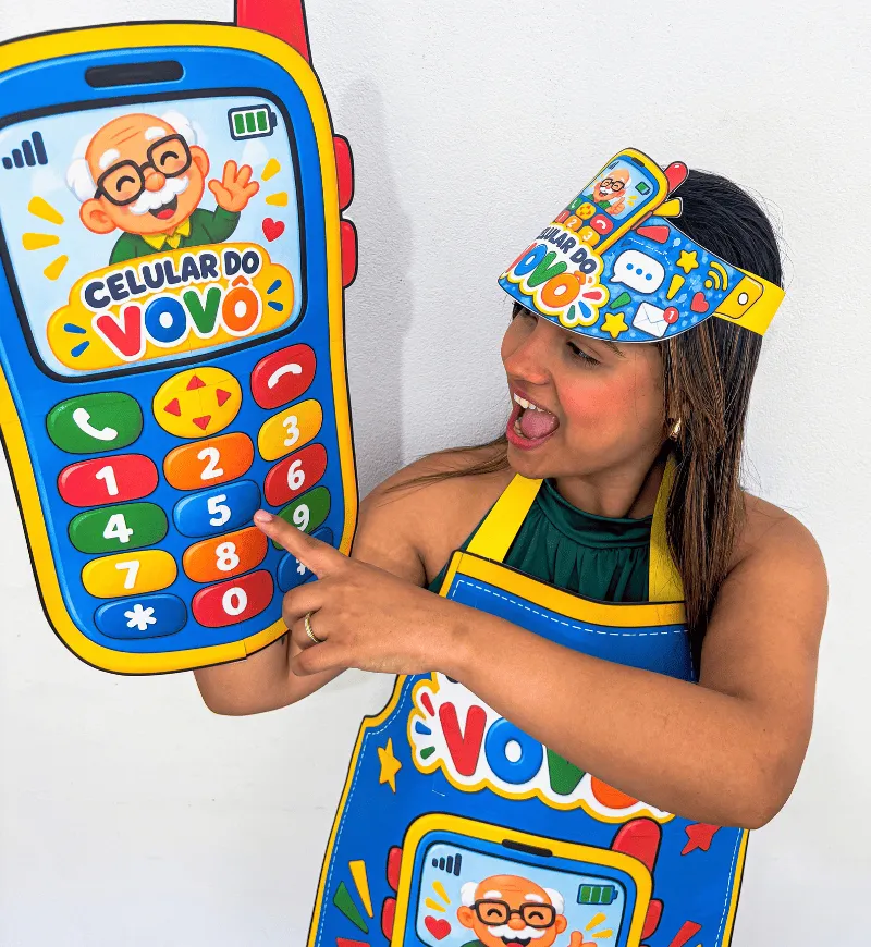 O Celular do Vovô - Kit Musical Educação Infantil PDF — amostra 2: O Celular do Vovô que viralizou com os Animadinhos agora…