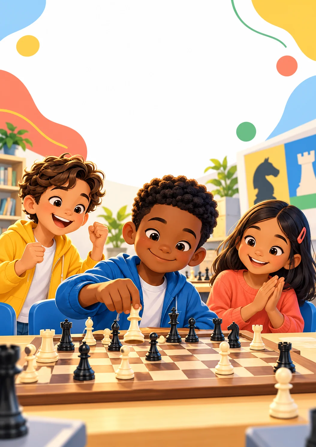 O CLUBE DE XADREZ DE LUAN — CONSCIÊNCIA NEGRA E CONVIVÊNCIA — 3º ANo — amostra 3: APOSTILA DIGITAL A4 COM 7 PÁGINAS: CAPA…