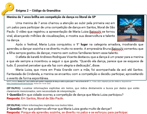 O Código Secreto: Atividade de Português para o 5º Ano com 4 Enigmas — amostra 2: Transforme suas aulas de Língua… O Código Secreto: Atividade de Português para o 5º Ano com 4 Enigmas — amostra 2: Transforme suas aulas de Língua…
