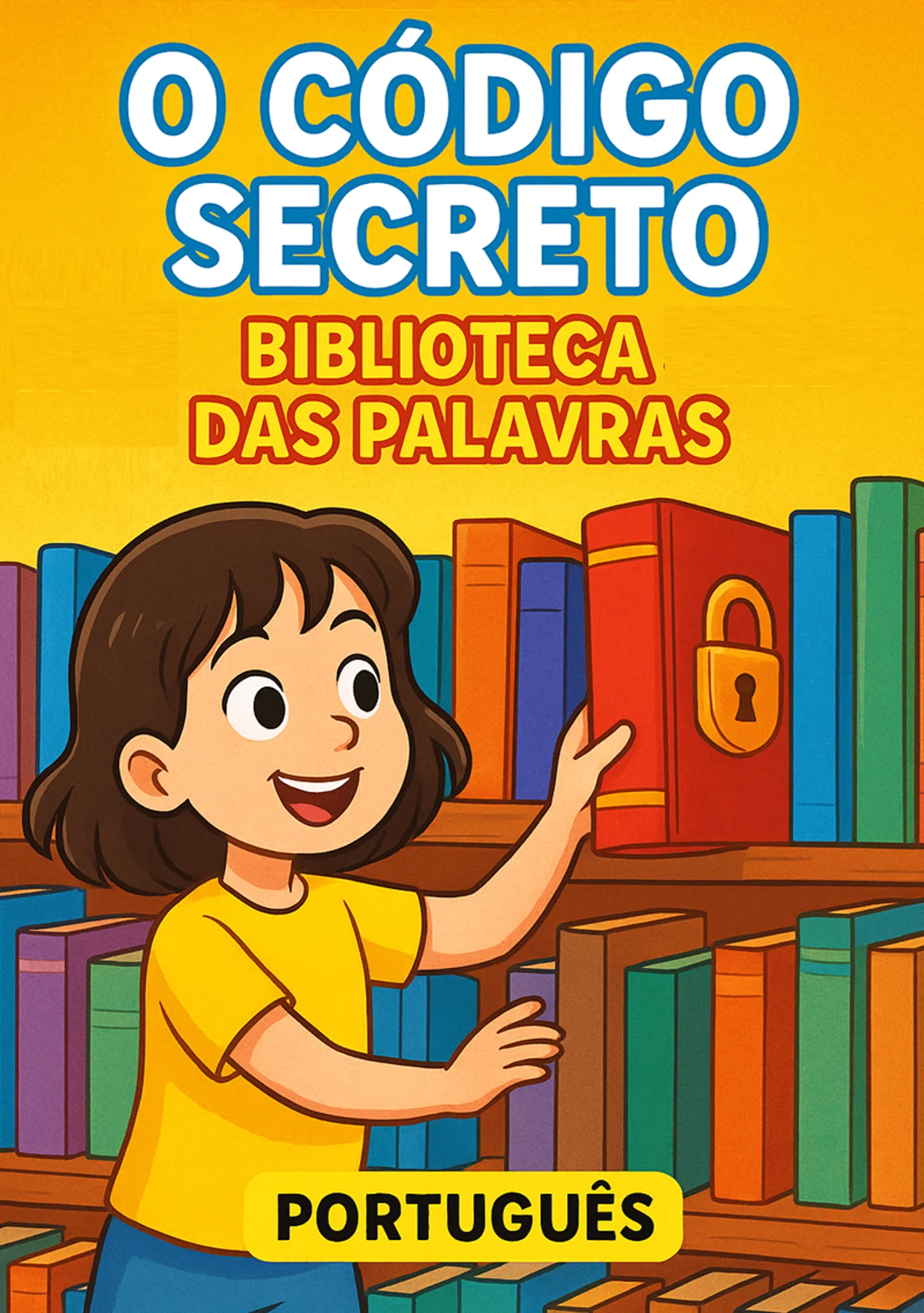 O Código Secreto: Atividade de Português para o 5º Ano com 4 Enigmas — capa do material