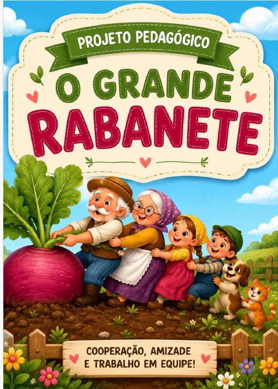 O GRANDE RABANETE – UMA HISTÓRIA, MUITAS DESCOBERTAS - ALFABETIZAÇÃO — Alfabetização para Educação Infantil: Transforme a…