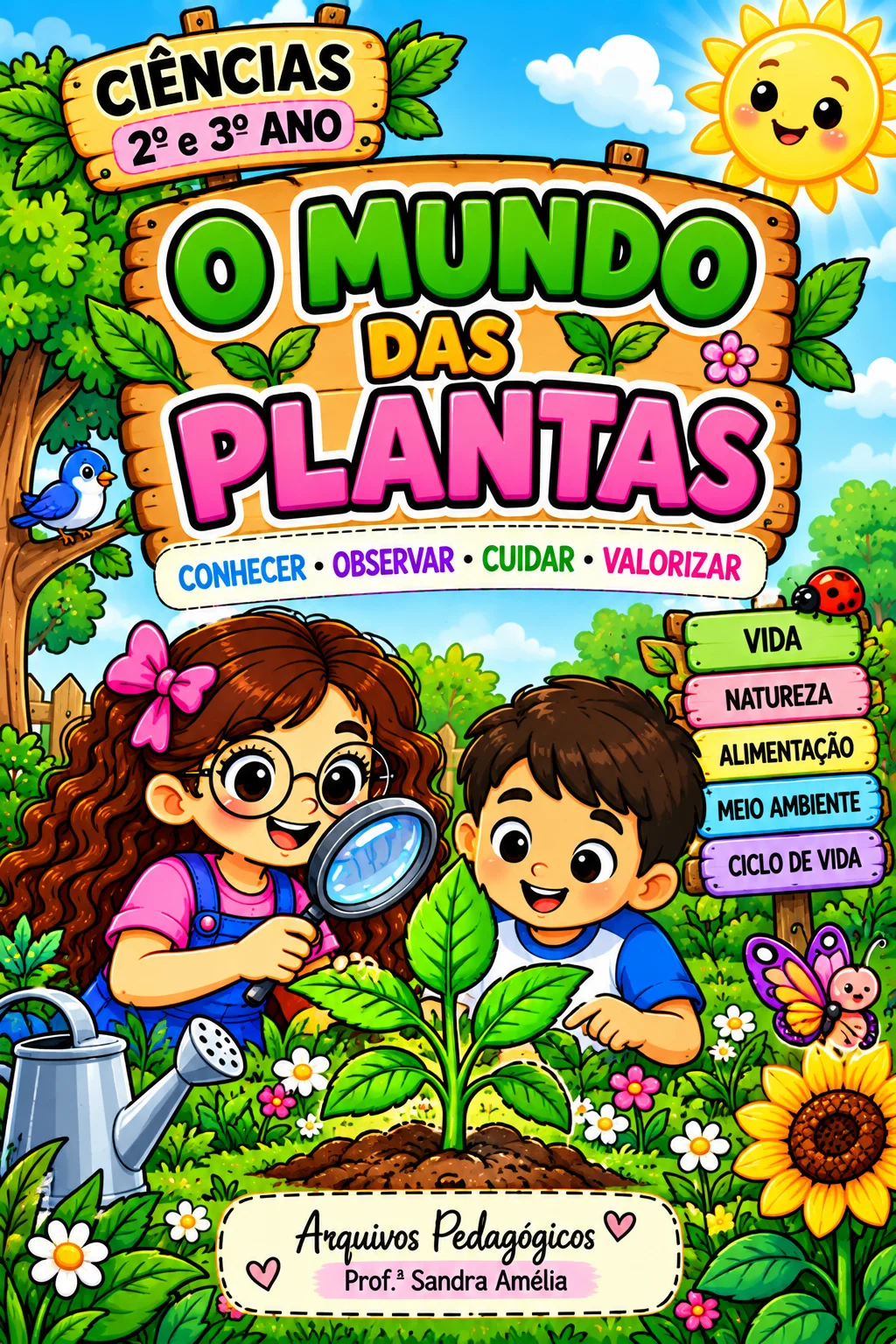 🌿🌻 O MUNDO DAS PLANTAS 🌱🌸 — amostra 1: Uma aventura cheia de descobertas pela natureza 🌿🌻 O MUNDO DAS PLANTAS 🌱🌸 — amostra 1: Uma aventura cheia de descobertas pela natureza