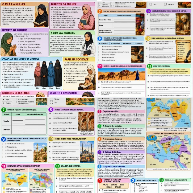 đđ O NASCIMENTO DO ISLAMISMO E O IMPĂRIO MUĂULMANO â HISTĂRIA | 6Âș ANOb â amostra 1: đ ConteĂșdos abordados đđ O NASCIMENTO DO ISLAMISMO E O IMPĂRIO MUĂULMANO â HISTĂRIA | 6Âș ANOb â amostra 1: đ ConteĂșdos abordados