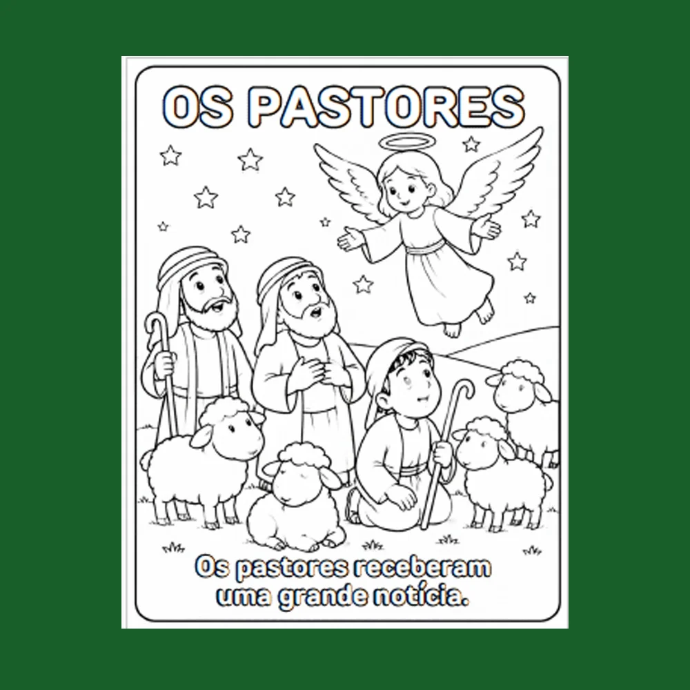 O Natal de Jesus — Livro de Colorir | Amor, Esperança e Fé — amostra 2: ❤️ Mais do que um livro para pintar, uma… O Natal de Jesus — Livro de Colorir | Amor, Esperança e Fé — amostra 2: ❤️ Mais do que um livro para pintar, uma…