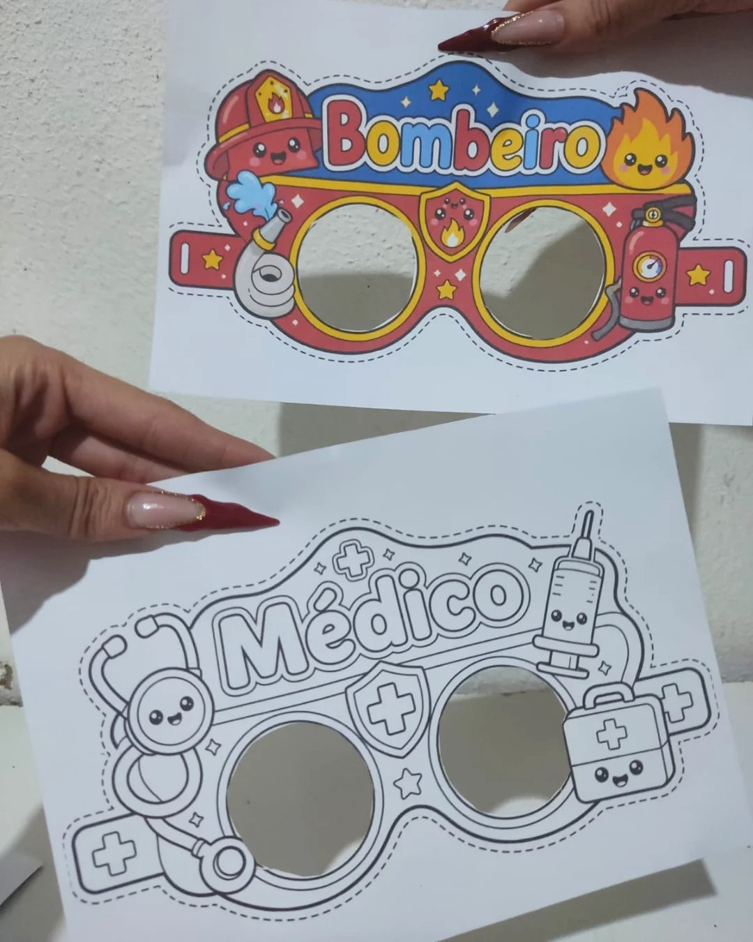 Óculos das profissões — Atividades para Educação Infantil: ÓCULOS DAS PROFISSÕES Uma atividade pedagógica criativa e super…