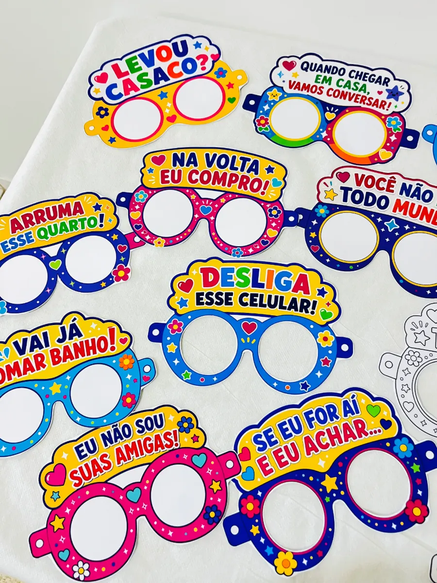 Óculos das Profissões: Dia do Trabalhador - Anos Iniciais — amostra 4: ✨ As crianças adoram brincar de imaginar o futuro