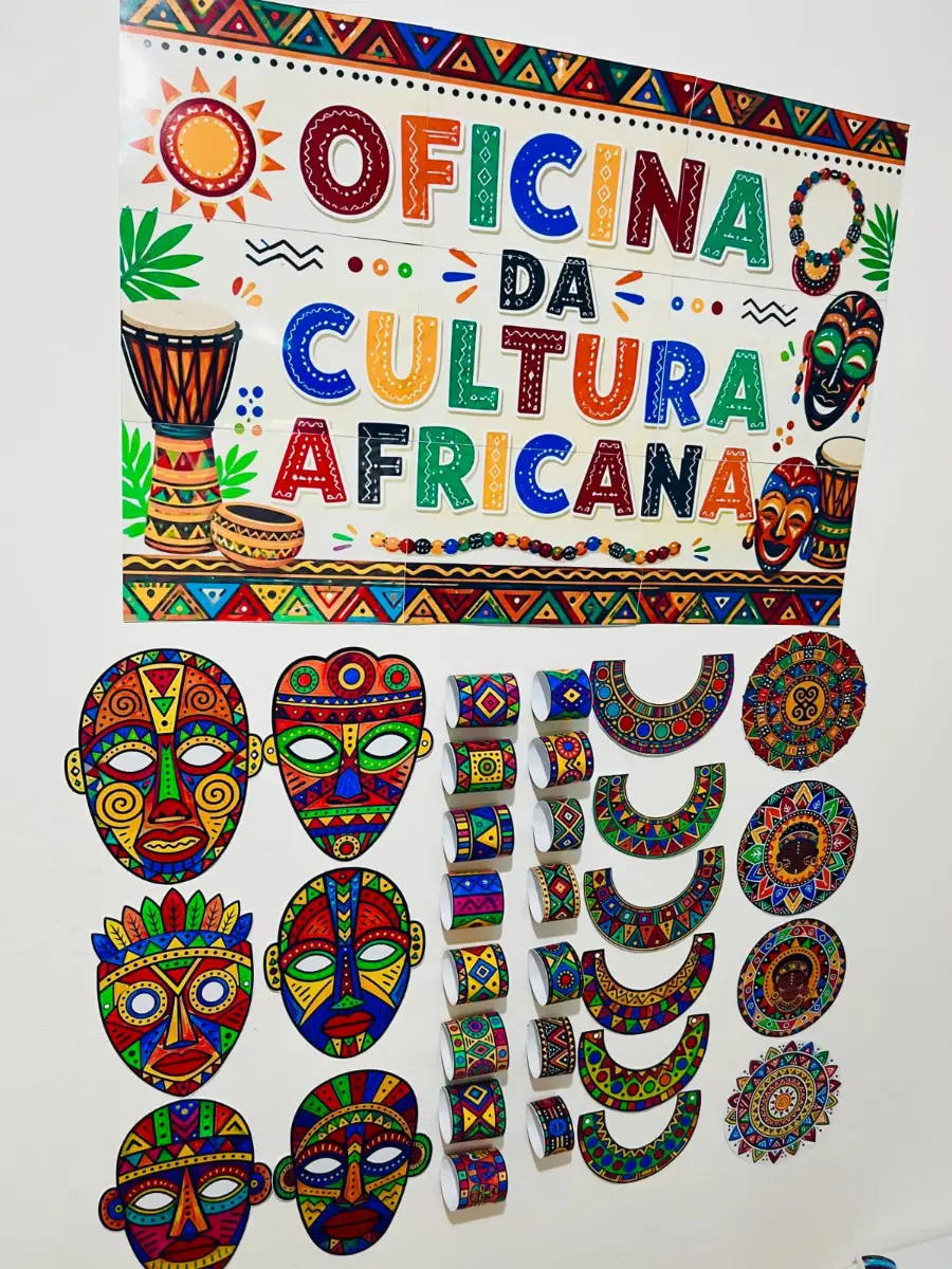 Oficina cultura africana — Jogos pedagógicos para 1º ano: Oficina para trabalhar cultura africana