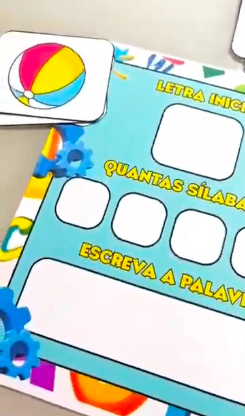 Oficina das Palavras: Atividade de Alfabetização Anos Iniciais — amostra 1: Aprenda a reconhecer letras, separar sílabas e…