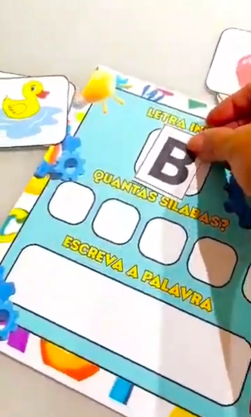 Oficina das Palavras: Atividade de Alfabetização Anos Iniciais — amostra 3: Aprenda a reconhecer letras, separar sílabas e…