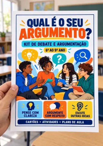 Oficina de Argumentação e Debate do 6º ao 9º Ano — amostra 2: O que está incluído