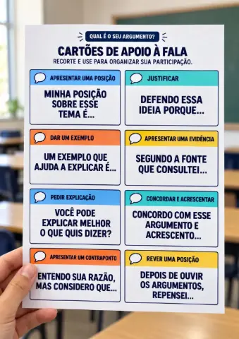 Oficina de Argumentação e Debate do 6º ao 9º Ano — amostra 3: Como aplicar