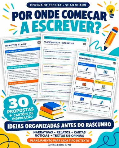 Oficina de Escrita: Da Ideia ao Texto — amostra 2: O que está incluído