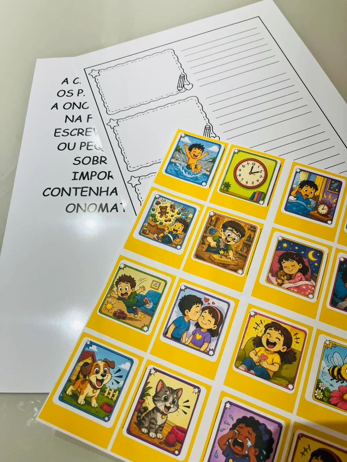 Oficina de Histórias em Quadrinhos e Jogo das Onomatopeias – 1° ao 3° Ano — amostra 2: Oficina completa de histórias em…