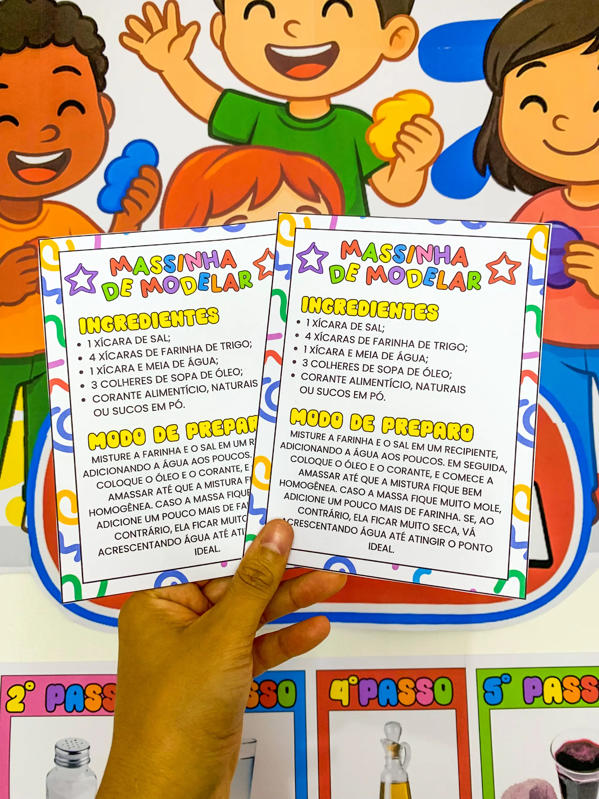 Oficina de Massinha – Atividades Lúdicas para Educação Infantil — amostra 7: Kit Oficina de Massinha com atividades…