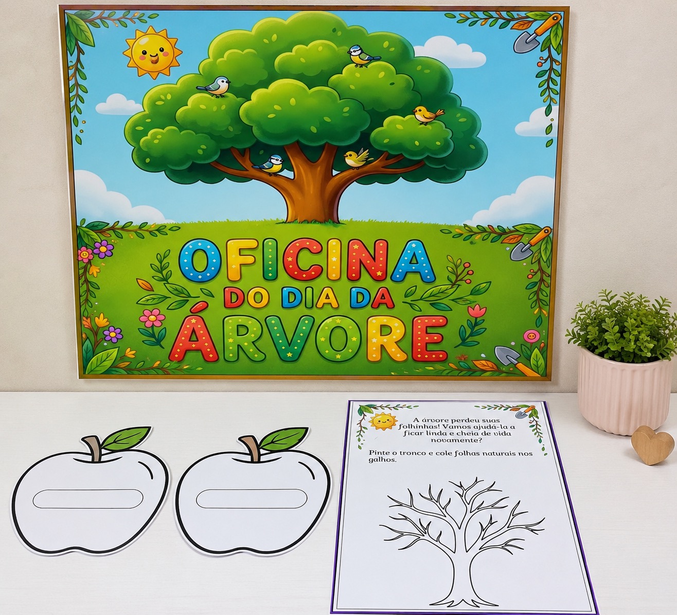 Oficina Dia da Árvore:Painel e Atividades para Anos Iniciais — amostra 3: Recurso pedagógico em PDF com painel interativo,… Oficina Dia da Árvore:Painel e Atividades para Anos Iniciais — amostra 3: Recurso pedagógico em PDF com painel interativo,…