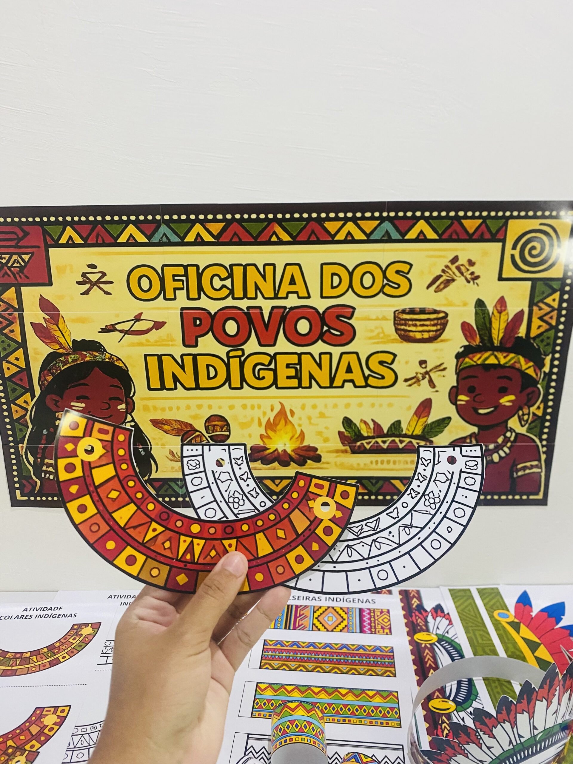 Oficina dos povos indígenas / povo originários – Material Pedagógico — amostra 3: Formato e entrega