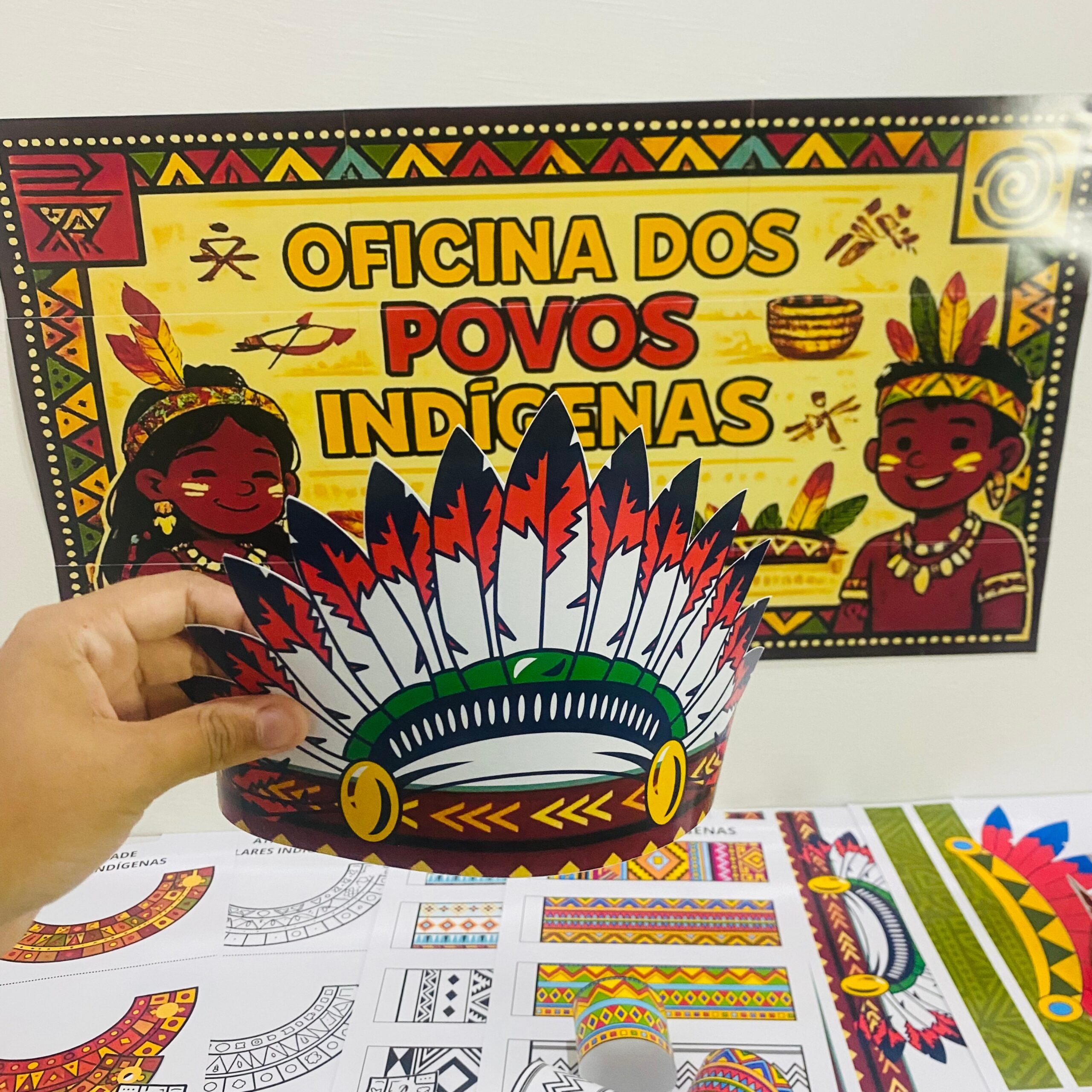 Oficina dos povos indígenas / povo originários – Material Pedagógico — Atividades para Todas as séries: Uma atividade…